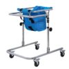 Wheeled Walker for Children with Cerebral Palsy, Adjustable Height, Suitable for Height 31"- 47", Rehabilitation Standing Frame Walker Walking Aid for Disabled,Blue