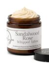 Whipped Grass-Fed Tallow Cream for Dry Skin-Deep Moisturizer for Face & Body- Nourishing Cream-Natural Hydrating Skincare-Scented Sandalwood Rose by Mona Lynn Skinn.