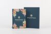 Whispered Prayers Daily Bible Study and Prayer Journal, Navy Blue Floral Design, A5 Size, 365 Days Devotional with SOAP Method, Prayer Boards, Gift Box