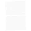 Whiteboard Dry Erase Self Adhesive 2pcs Plastic Wall Sticker