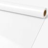 White Bulletin Board Paper Roll White Back to School Bulletin Board Background Paper Fade Resistant Classroom Decoration Poster Art Craft Home Wall Education Decoration Supplies 17.7in x 20ft