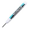 White Permanent Paint Markers Pen, 0.7/1.0/2.5mm Tip for Fabric