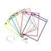 White Transparent Sleeves for Kids 10x14