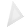 White Triangle Frame Painting for Canvas, Oil Panel Wood Board
