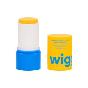wiggle wiggle X Wiggly Turmeric Gentle Glow Clay Stick Mask for Brightening, Radiance, Oil Control, Pore Care and Gentle Exfoliation; Wash-Off Face Mask