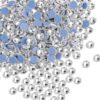 WINDAWNKE 1440Pcs Flatback Crystal Rhinestones Hotfix, SS20/5mm, Clear