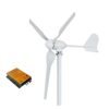 Wind Generator, Wind Turbine Generator Low Speed 2000W Horizontal 12V 24V 48V Windmill With MPPT Charger Controller(MPPT Controller,3_12V_2000W)