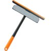 Window Screen Cleaner Brush Aluminum Abs TPR with Replacement Heads
