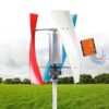Wind Turbine Home Use Horizontal Generator Kits Blades with Controller to Charge Batteries Off Generator Vertical,Wind Turbine Generator Kit - Hybrid Vertical Helical Magnetic Levitation Sys