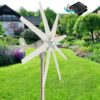 Wind Turbine Kit 14000W 12V 24V 48V with MPPT Controller, Low Start Speed 2.5m/s for Home Boat Cabin Terrace