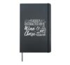 Wine And Cheese Apparel - Best Funny Wines Lover Design Hardcover Journal, Black