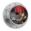 Wine Glasses Stainless Steel Mechanical Kitchen Timers