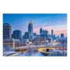 Winter City Skyline Wooden Jigsaw Puzzles for Adults 300 Pieces