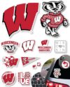 Wisconsin Badgers Stickers & Decals 14 Pc Set, UW Car Sticker
