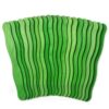 WISYOK 8 inch Wavy Craft Sticks, 50 Pack, Green