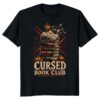Witch Halloween T-Shirt Cursed Book Club Bat Pumpkin Tee