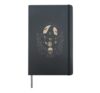Witch Season Tee Gothic Halloween Moon Magic Aesthetic Hardcover Journal, Black