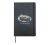 With The Flow Otter Parent Child Relax Hardcover Journal, Black