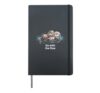 With The Flow Otter Parent Child Relax Hardcover Journal, Black