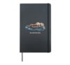 With The Flow Otter Parent Child Relax Hardcover Journal, Black
