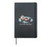 With The Flow Otter Parent Child Relax Hardcover Journal, Black
