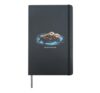 With The Flow Otter Parent Child Relax Hardcover Journal, Black