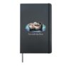 With The Flow Otter Parent Child Relax Hardcover Journal, Black