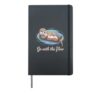With The Flow Otter Parent Child Relax Hardcover Journal, Black