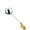 WKFTKPAND Brass Float Valve Water Tower Water Tank Valve 1/2" 3/4" 1" Water Level Flow Automatic Control Valve(0.5 Inch)