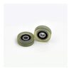 WKFTKPAND Power Transmission Products PU 625 Polyurethane Covered Bearing 2Pcs Shaft 5mm PU62522-7 Urethane Cover PU625 Bearings 5x22x7mm Ball Bearings