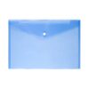 WKNHHL File Folders,Document Organizer,5Pcsfolders A4 Clear Document Bag Paper File Folder Stationery School Office Case 6 Colors Classification Folders Tabs Inserts,Blue