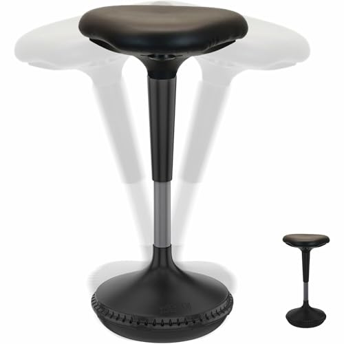 Wobble Stool Standing Desk, Flexible Seating Adjustable Office Ergonomic Stool, Wobble Stools for Classroom Seating, Active ADHD Chair Wobble Chairs
