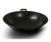 Woks Cooking Pots for Wok Home Wok Traditional Cast Iron Skillet Large Cast Iron Pot Nonstick Wok Binaural Thickened Wok Gas Skillet 46cm (43cm)
