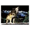 Wolf Scratch Art for Teens & Adults Rainbow Painting Sketch Pads with 3