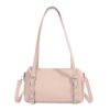 Women PU Leather Pillow Tote Bag Minimalist Crossbody Top Handle
