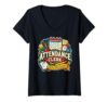 Women's Attendance Clerk Keeping Track Every Day School V-Neck T-Shirt