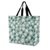 Womens Floral Seamless Pattern with Flowers Summer Large Shoulder Tote Bag, Reusable Grocery Bag, Wide Long Shoulder Straps Straps for Outdoor Picnic School Supermarket, Travel Utility
