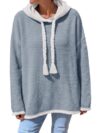 Womens Oversized Sweaters Casual Hoodies Knit Tops 2026 Fall Winter Outfits