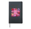 Women Speech Language Pathologist SLP SLPA Valentine Hardcover Journal, Black