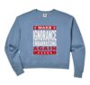 Womens Read More Learn More Think Critically Education Science Nerd Comfort Colors Crop Sweatshirt