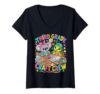 Women's Third Grade Craft Crew Koala Turtle Back to School V-Neck T-Shirt