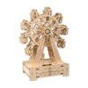 Wooden Assembly Ferris Wheel Music Box for Collectors