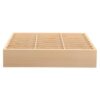 Wooden Desktop Storage Box for Mobile Phone Management and Stationery