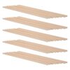 Wooden Dowel Rods Unfinished Wood Sticks for Crafts 50pcs Square