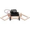 Wooden Infrared Obstacle Avoidance Robot DIY Assembly Kit Automatic Steering Sensor Circuit Mechanical Physics Hands-On Experimental