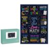 Wooden Jigsaw Puzzle for Adults,Math Science Education Poster Art Print,300 PCS for Home Activities,Game Nights,Holidays and Gifting