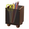 Wooden Pen Holder - Large Capacity Desktop Storage Organizer