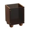 Wooden Pen Holder, Large Capacity Desktop Storage for Home School, 1 Piece