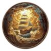 Wooden Puzzles for Adults, 3D Vision Effect-3D Sailing Wood Puzzles Adult, Unique Shaped Wooden Jigsaw Puzzle, Creative Gifts for Friends/Family/Puzzle Lovers, Home Decor(M-11.4 * 11.4in 200pcs)