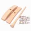 Wooden Spindles Portable Ergonomic - Multifunctional Drop Spindles